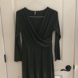 Green formal dress